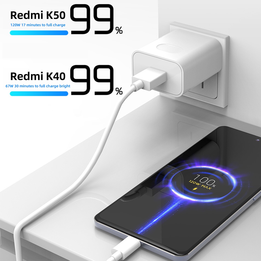 Ảnh Dây cáp sạc FONKEN sạc nhanh 120w 6a cho Xiaomi Mi 12 11 10 9 Redmi note 11 black shark 4 5 4