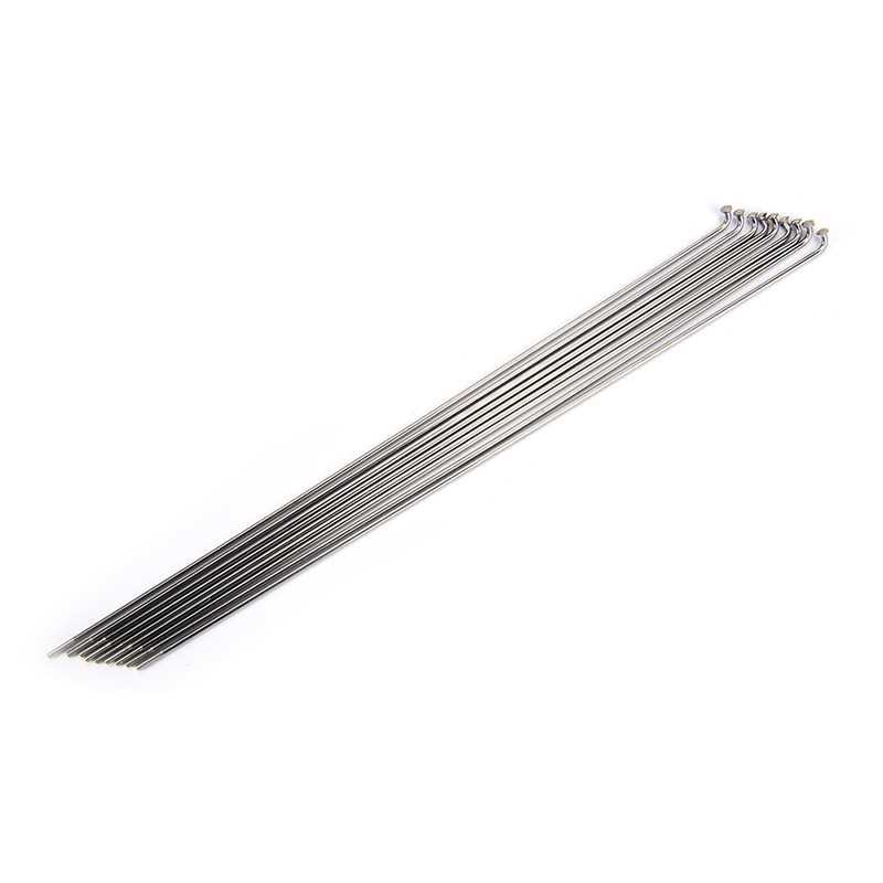 Bộ 10 nan hoa thép không gỉ 14g tiện lợi cho xe đạp