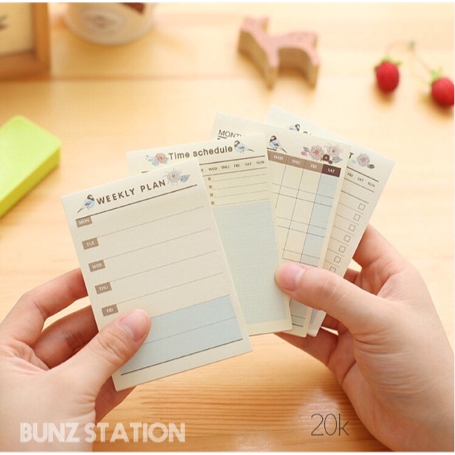 Giấy note planner | Shopee Việt Nam