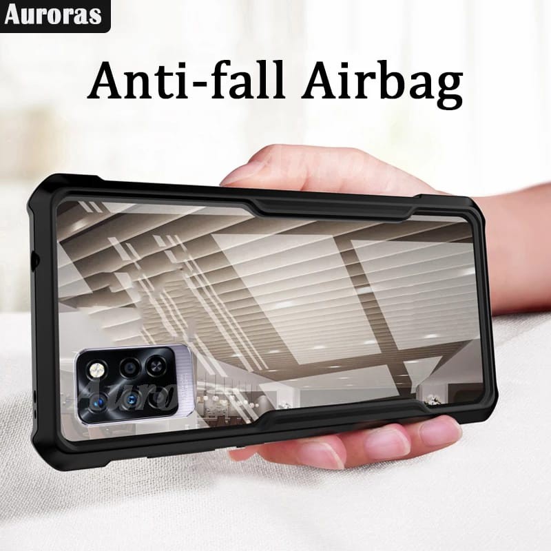 Ốp lưng chống sốc 4in1 CHO OPPO A15 / A 15S Phim kính cường lực và phim ống kính máy ảnh và Carbon da A1 5