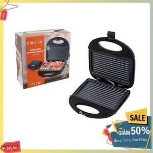 Máy nướng bánh mì HAEGER RAF 750W làm nóng nhanh, bánh chín đều 2 mặt