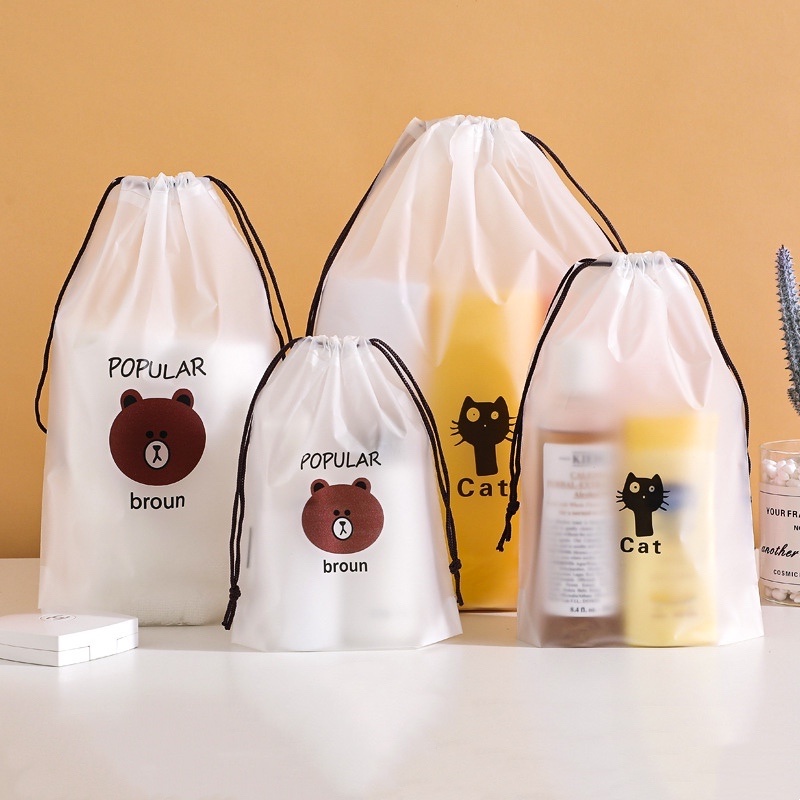 1 Túi Dây Rút Trong Suốt Chống Nước Đựng Đồ Đa Năng | Shopee Việt Nam