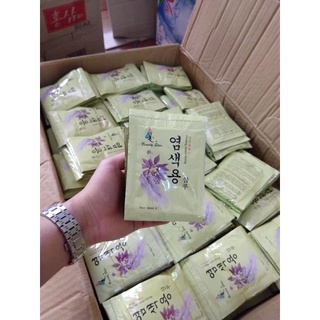 [ HÀNG MỚI DATE DÀI ] Conbo 50 Gói Dầu Gội Nhuộm Đen Tóc Beauty Star - Hàn Quốc 30ml