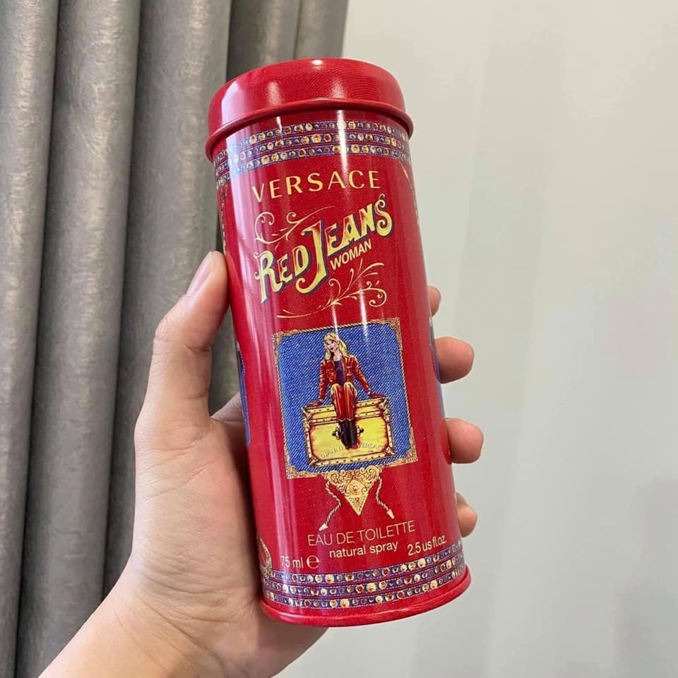 (Chính hãng) Nước hoa nữ Versace Red Jeans EDT 75ml