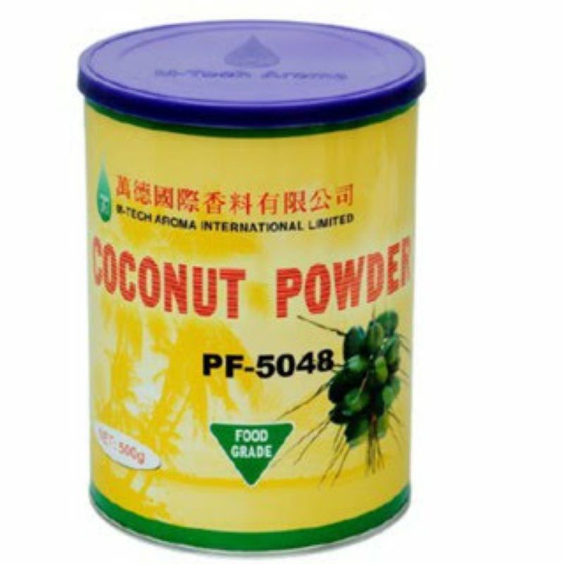 Hương dừa thực phẩm dạng bột/Coconut powder lon 500g dùng làm bánh kẹo ...