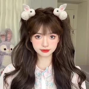 🌺xinyia🌺Kẹp tóc họa tiết chú thỏ hoạt hình phong cách Hàn Quốc dễ thương cho nữ