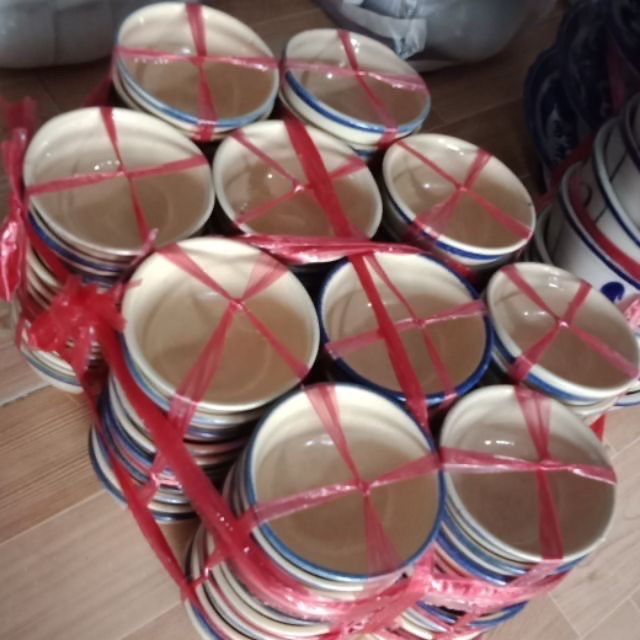 COMBO 10 CHÉN ĐÁ NƯỚNG HỘT VỊT LỘN , LÀM BÁNH BÒ