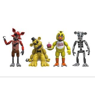 Bộ đồ chơi 4 mô hình nhân vật Five Night At Freddy's FNAF bằng PVC
