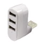 Btsg USB Hub 2 0 Adapter Xoay Tốc Độ Đầu Đọc Đĩa U Bộ Chia 3 Cổng USB 2 0