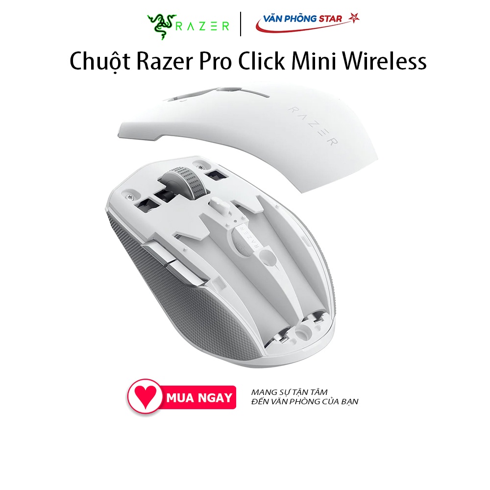 Chuột Gaming không dây Razer Pro Click Mini DPI 12000 DPI cảm biến ...
