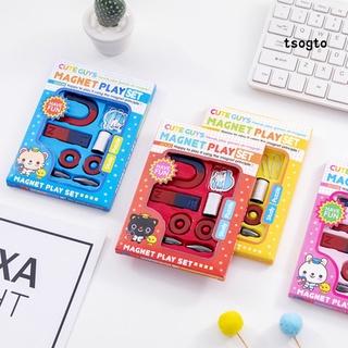 Tsogto set 10 Nam Châm Đồ Chơi Giáo Dục Chống Mài Mòn Dễ Sử Dụng Cho Bé