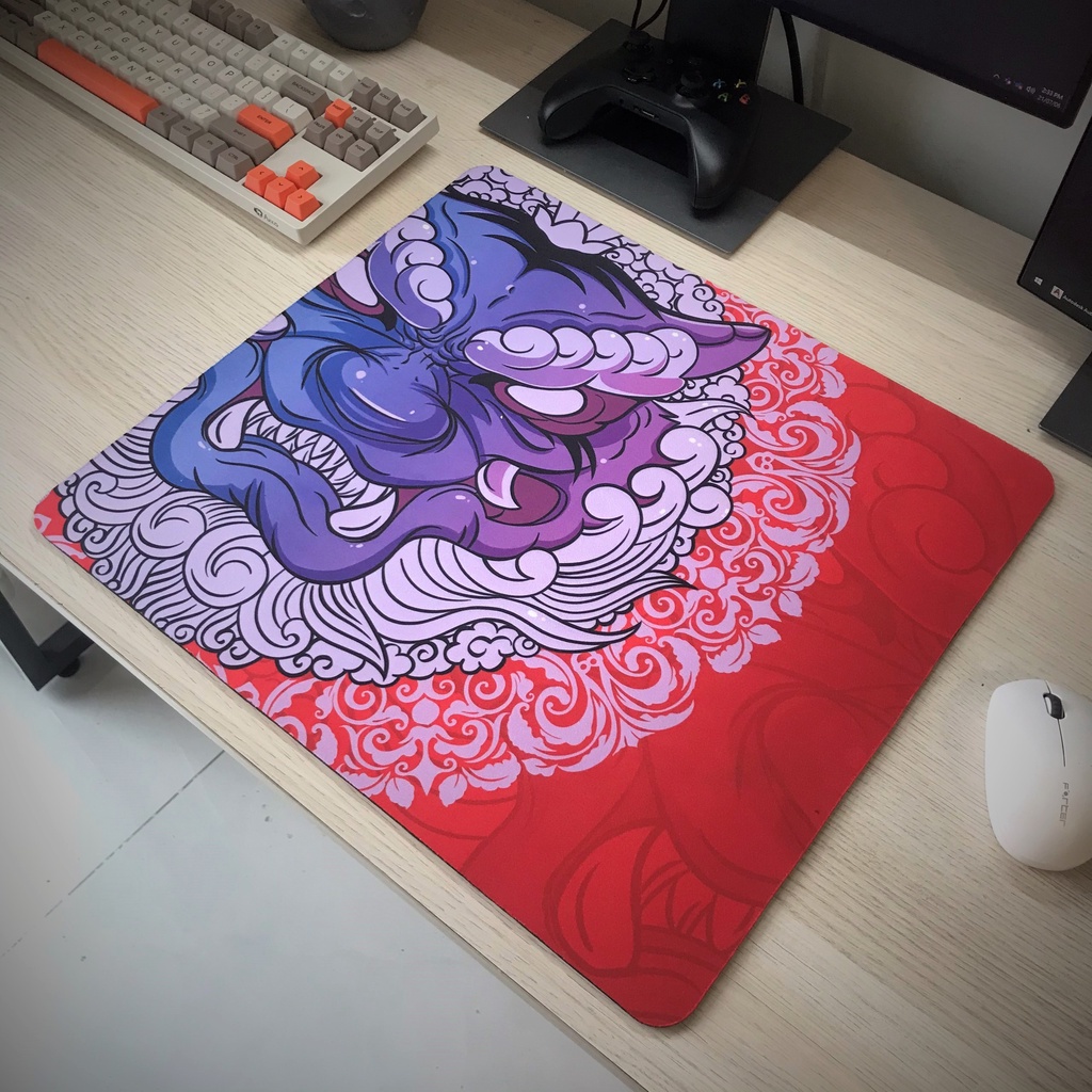 Lót Chuột Pad Chuột Mouse Pad Esports Tiger Ling Yun & Long Teng