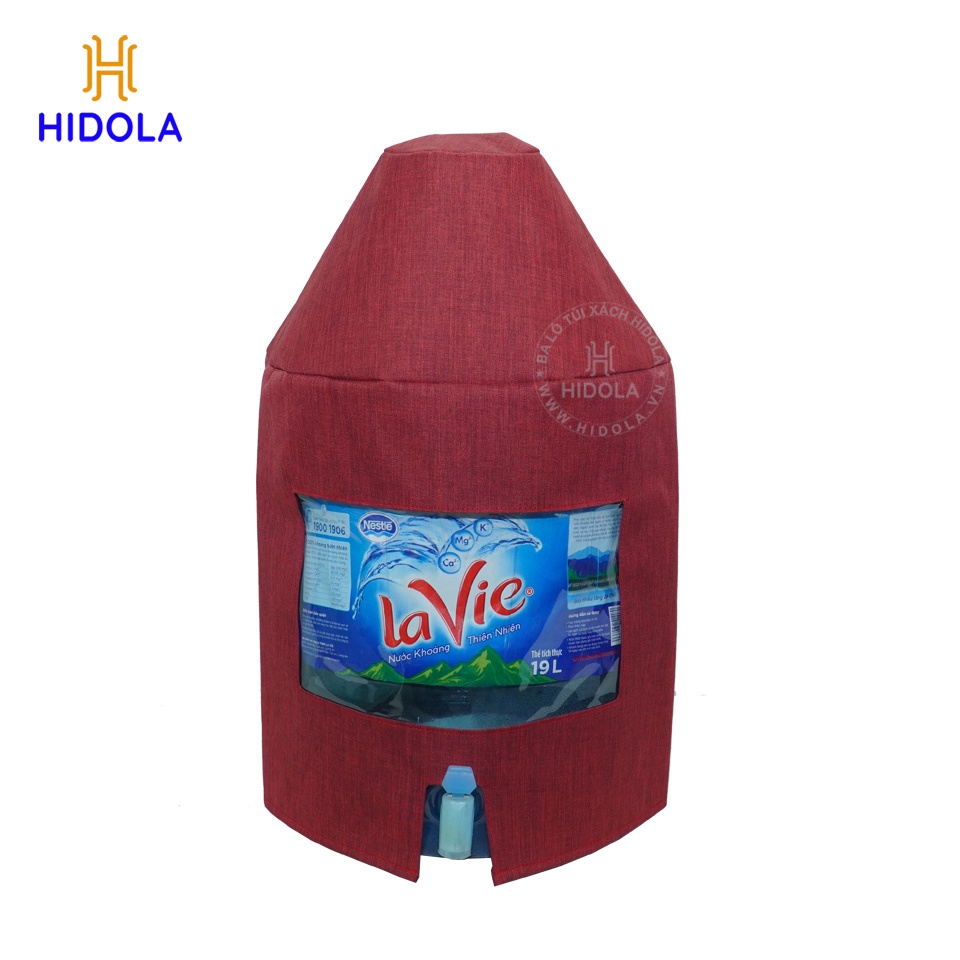 Áo trùm bình nước khoáng CÓ VÒI FOI-03