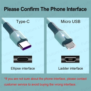 Dây Cáp Sạc Nhanh 5A Bằng Silicon Lỏng Cổng Micro USB Loại C (0.25m/1m/2m) Chuyên Dụng
