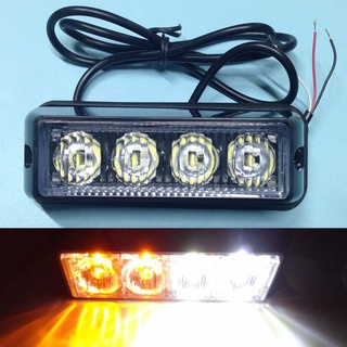 Đèn Nhấp Nháy 4 Bóng Led 12v24v Chuyên Dụng Cho Xe Hơi Xe Máy
