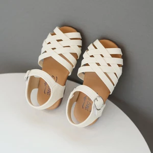 Sandal bé gái Đan chéo Đế Mềm siêu êm cho Mùa Hè phong cách Hàn Quốc cho bé từ 1-6 tuổi nhẹ v285 ( có ảnh thật )