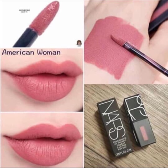 Son Kem NARS Powermatte Lip Pigment màu AMERICAN WOMEN mini | Shopee ...