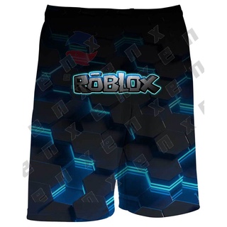 * ENX * Quần Short Trẻ Em ROBLOX In Game Bé Trai Đáy Thời Trang Full In Họa Tiết 3D Quần