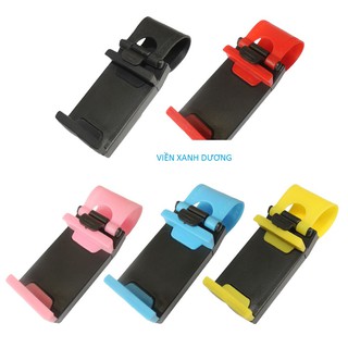 Giá kẹp điện thoại trên vô lăng xe hơi