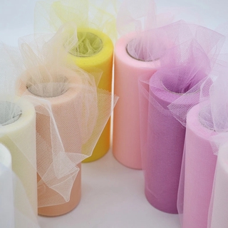 25Yards Vải cuộn vải cuộn cuộn dự tiệc Quà tặng quấn đám cưới Trang trí sinh nhật