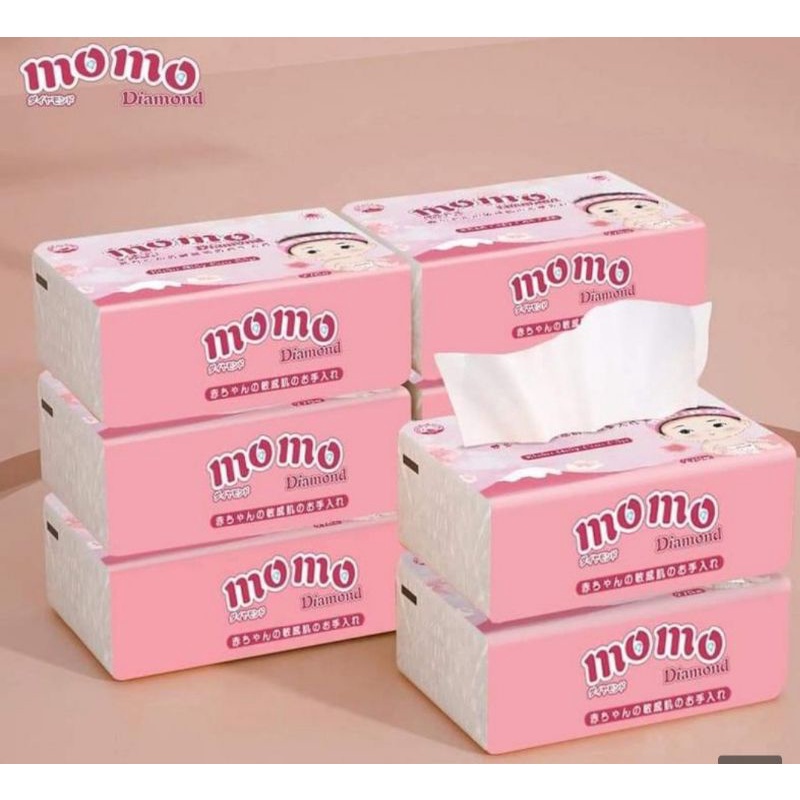 Khăn giấy khăn khô đa năng ăn cao cấp Momo Diamond