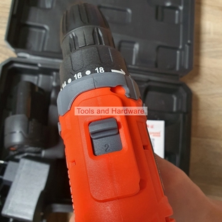 Máy khoan vặn vít Kapusi Japan, dùng pin cao cấp 12V, Mô tơ lõi đồng, Bảo hành 12 tháng