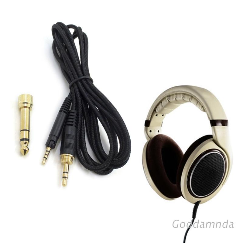 Dây cáp tai nghe thay thế giắc cắm 3.5mm sang 2.5mm cho Sennheiser- HD598 HD599 HD569 HD579 HD518