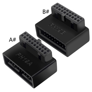 Giá Đỡ Ổ Cắm Điện usb3 0 19 20pin 90 Độ Chuyên Dụng Cho Xe Hơi