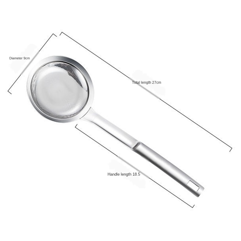 Dụng Cụ Tách Mỡ Thép Không Gỉ 304 - Lọc Dầu Nấu Ăn, Lọc Nước Dùng & Nước Sốt | Tay Cầm Chống Trượt, Dễ Vệ Sinh