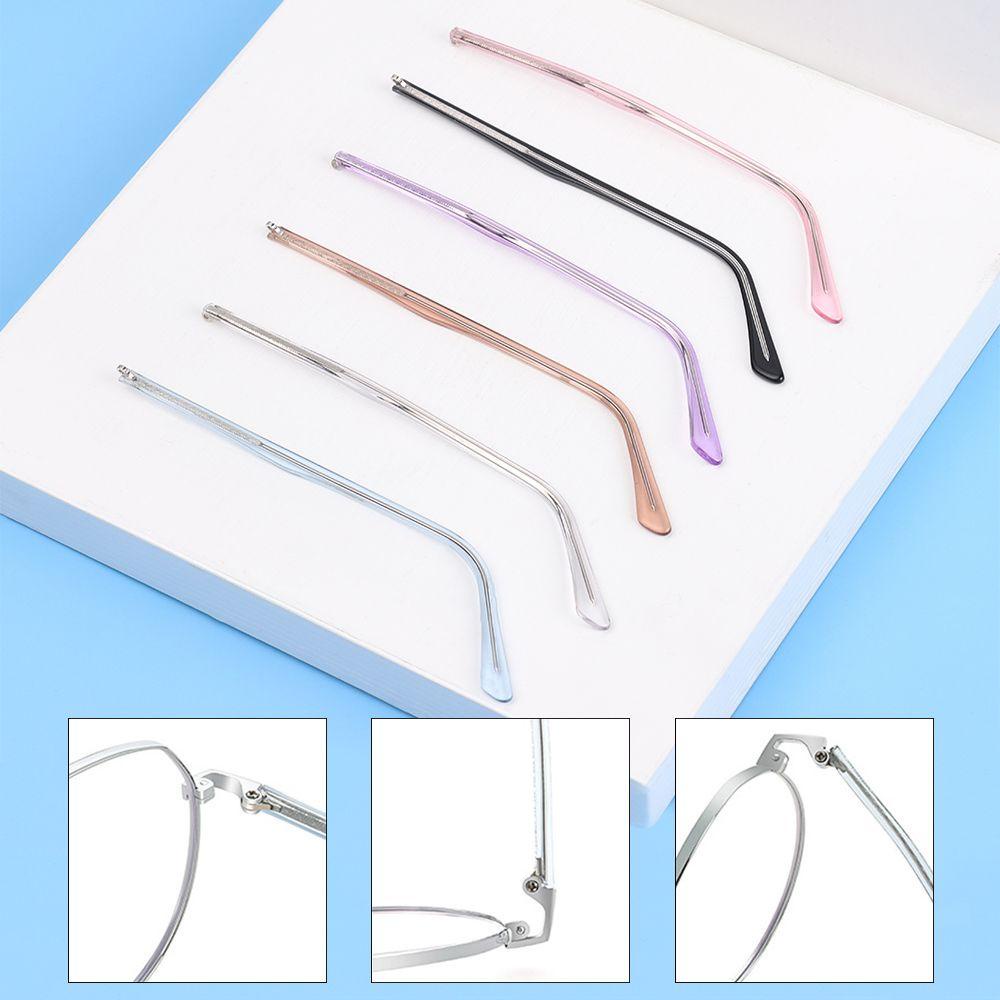 BORAGETE 1 Cặp Thay Thế Chân Chống Trơn Trượt Kính Mắt Kim Loại Phụ Kiện Kính Mắt