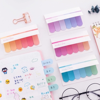 Tập giấy ghi chú nhiều màu sắc xinh xắn tiện lợi