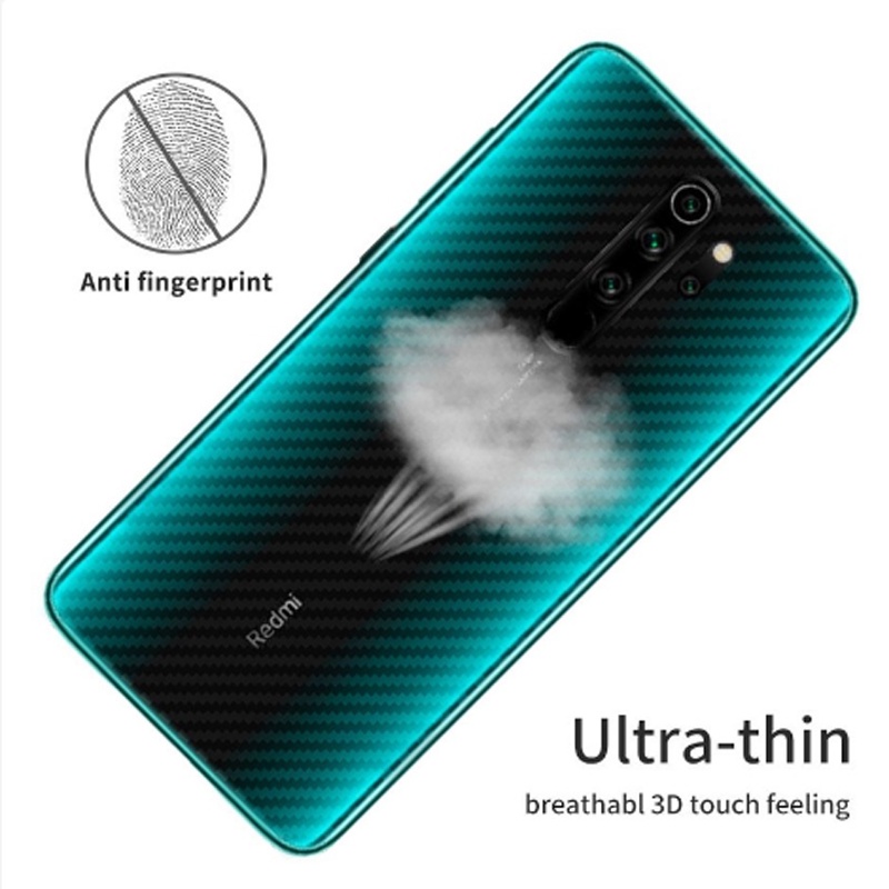 2 Miếng Dán Họa Tiết Carbon Cho Infinix Hot 30Play 30i 20i 12 Pro 12i 12 Chơi NFC 11 11S NFC 10T 10S 10i 10 10 Lite 10 11Play Note 11 12 Pro G88 G96
