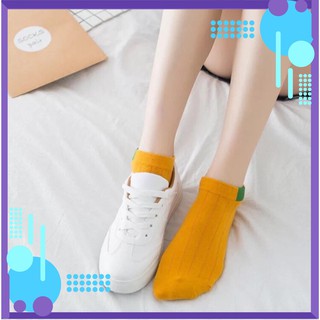 5 đôi tất gân nữ cố ngắn / Vớ nữ cổ thấp
