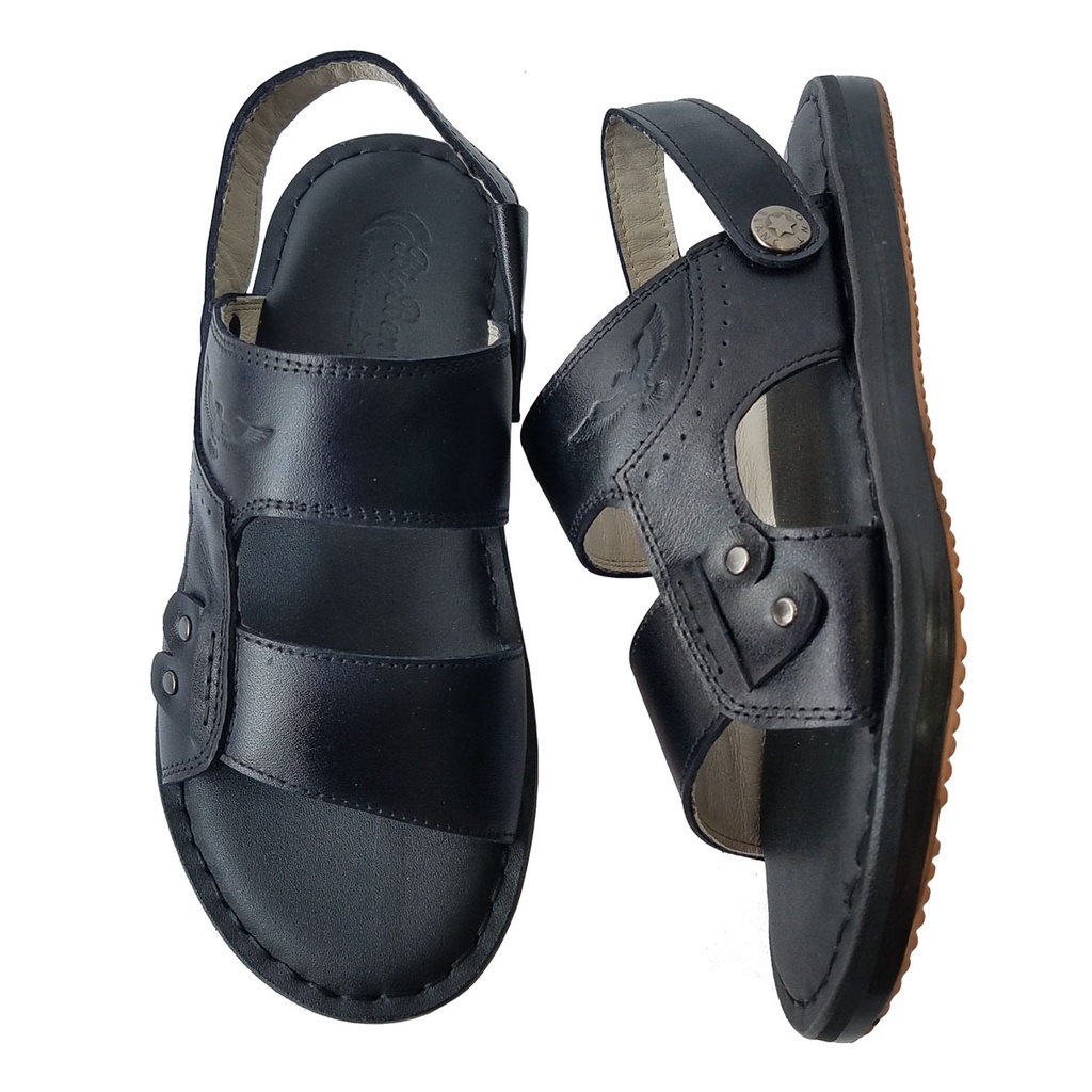 Giày Sandal Nam Da Bò Thật BIGGBEN Cao Cấp HKD567