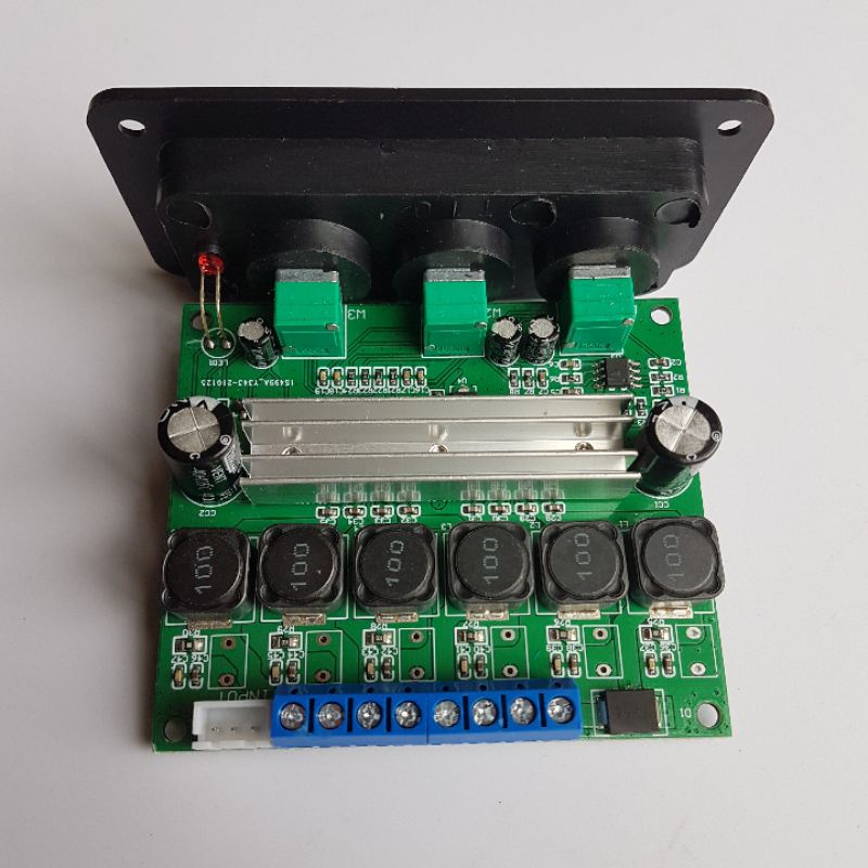 Board công suất chế loa vi tính siêu khủng 200w. Mạch 2.1 3 kênh ...