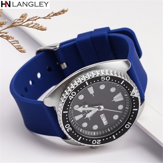 Dây Đeo Đồng Hồ Bằng Silicone Mềm Tháo Nhanh Có Khóa Màu Vàng 14/16/18/19/20/22/24mm