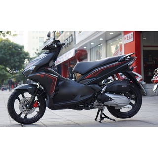 Tem Rời Dán Xe Air Blade 2016 Mẫu Zin Đỏ Đen Nhám Xanh Cực Chuẩn, Hàng 3 Lớp Chất Lượng Cao ,Team Decal