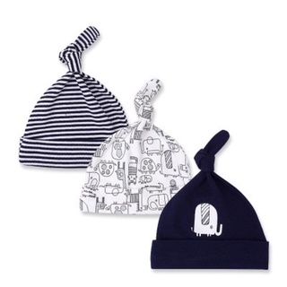 Set 3 mũ momcare cho bé sơ sinh 0-6 tháng chuẩn hãng