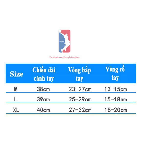 Băng Ống Tay Thể Thao Siêu Sao Bóng Rổ NBA Cao Cấp SIÊU HOT
