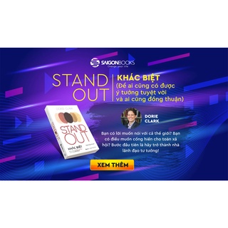 Sách - Stand Out - Khác biệt - Tác Giả Dorie Clark