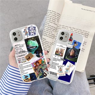 Ốp Lưng Trong Suốt Họa Tiết Hoạt Hình Cho Iphone 15 14 6 6s 6 + 6s + 7 7 7 + 8 + Xs Xr Xsmax 11 11 11 11pro 12Pro 12Pro 12Promax 13 13Pro 13Promax