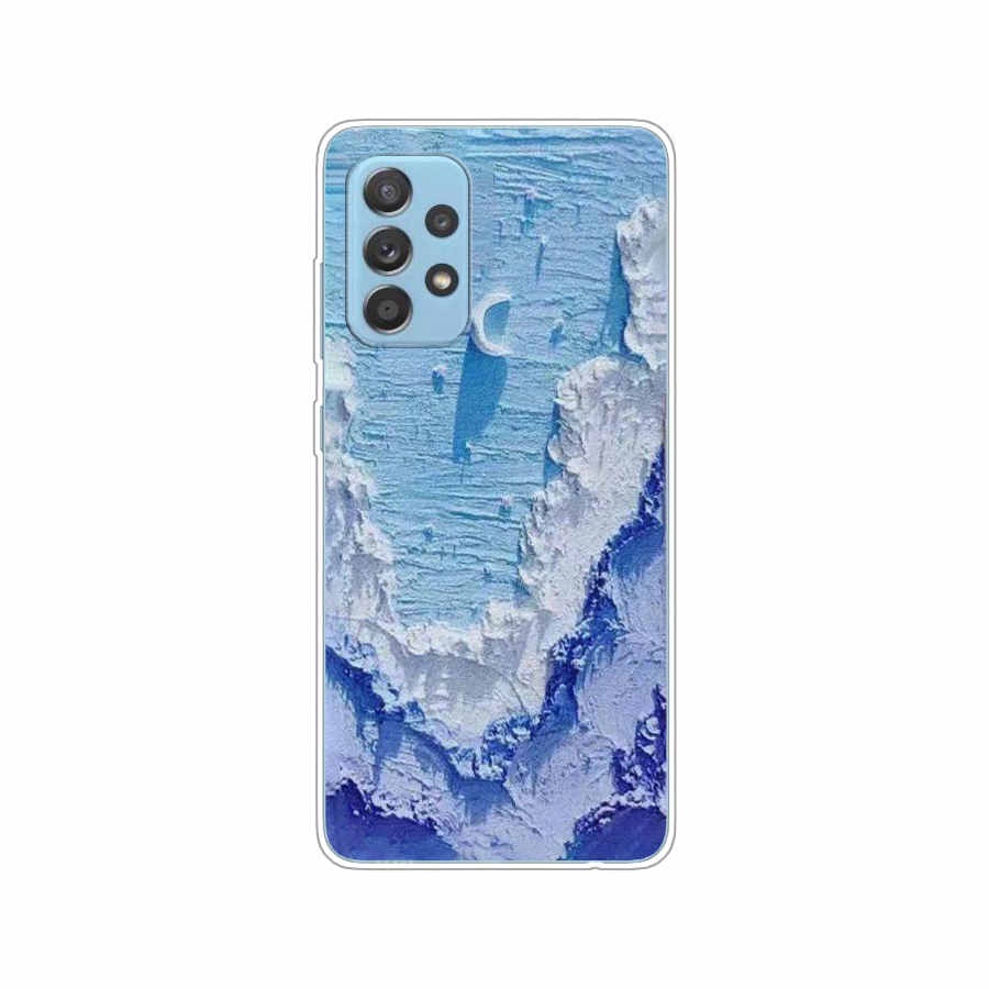 Ốp Điện Thoại TPU Dẻo In Họa Tiết Độc Đáo Thời Trang Cho Samsung Galaxy a50s a51 a52 a70