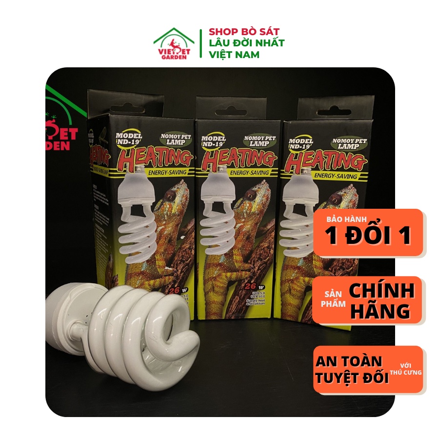 Đèn uvb nomoy mặt trời nhân tạo chuyển hóa tạo vitamind3, giúp phát triển và xương chắc khỏe