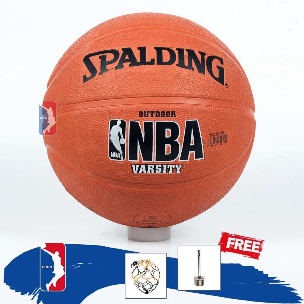 Bóng Rổ Spalding - Outdoor - Size 7 - Tặng Kim + Túi lưới SIÊU HOT
