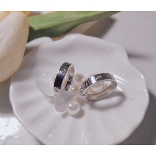 [MUA 2 TẶNG 1] Nhẫn Car  bản mặt đá (có ảnh thật)