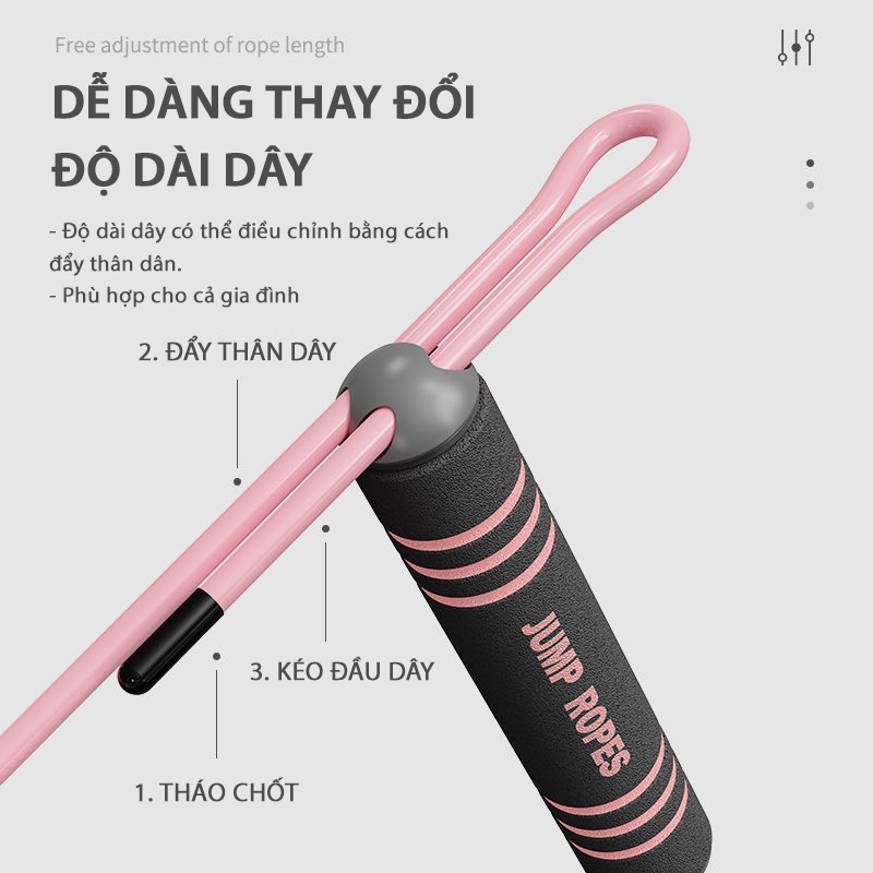 Ảnh Dây Nhảy Cho Bé Tập Thể Dục Thể Thao MixSport Giúp Cơ Thể Dẻo Dai Phát Triển Toàn Diện DTN05 3