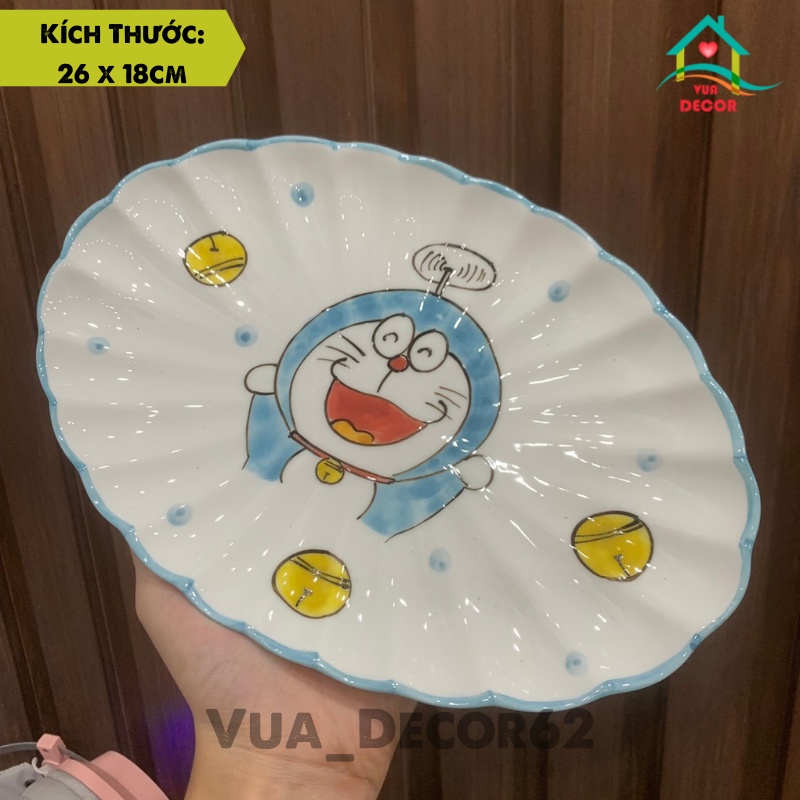 Bát đĩa sứ, Doraemon, chén dĩa dễ thương, bát ăn cơm Gốm Sứ Bát Tràng ...