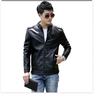 Áo khoác da nam dây kéo đồng da xịn KHÔNG BONG TRÓC hàng xịn cao cấp nhất 2021 NAM LEE STORE