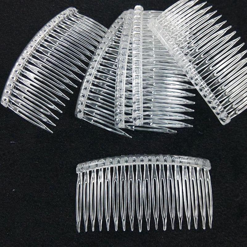 Lược cài tóc 15 răng bằng nhựa 7x5cm