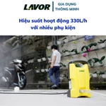 Máy phun áp lực nước Lavor Smart120, máy rửa xe motor chổi than - Áp suất 120 bar siêu mạnh — ảnh 7